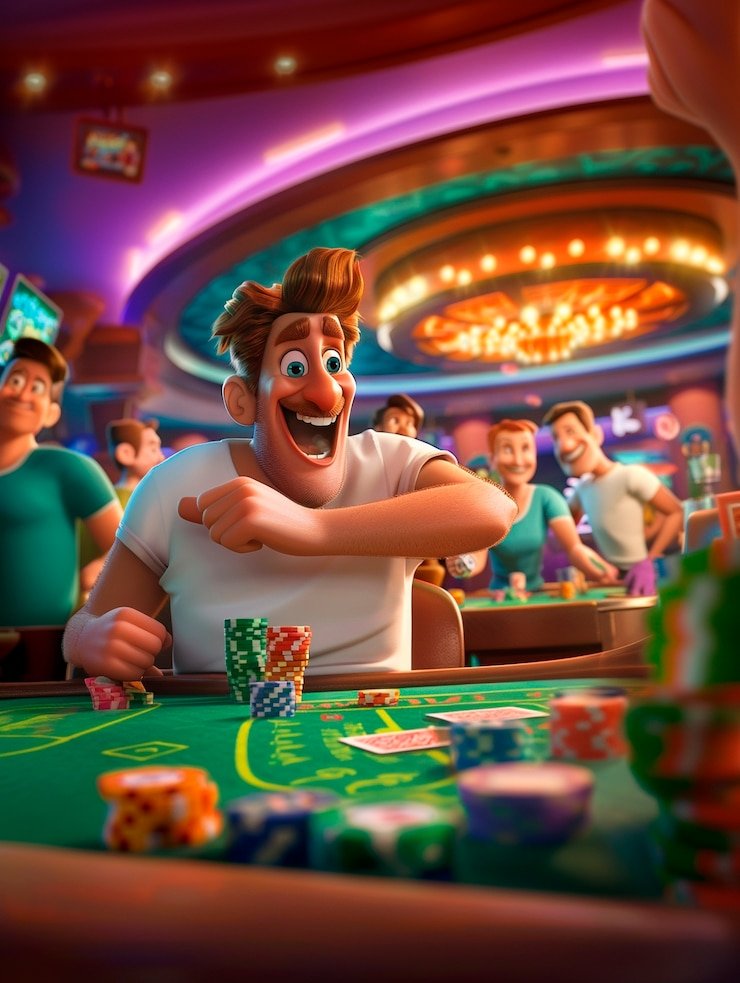 Ilustrasi bermain Live Casino secara bertanggung jawab dan terkendali
